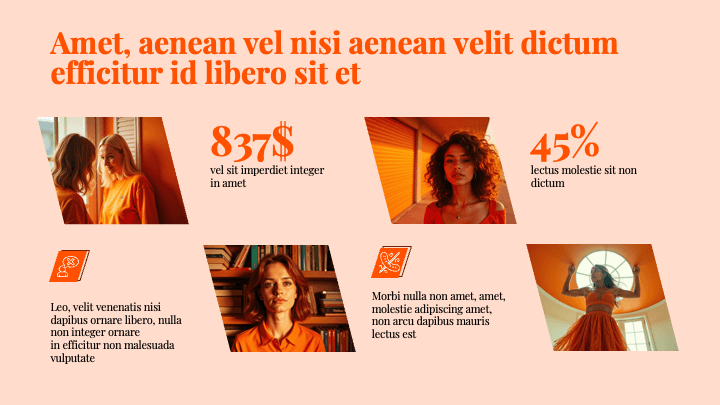 Parallex Orange Dynamic slide 7